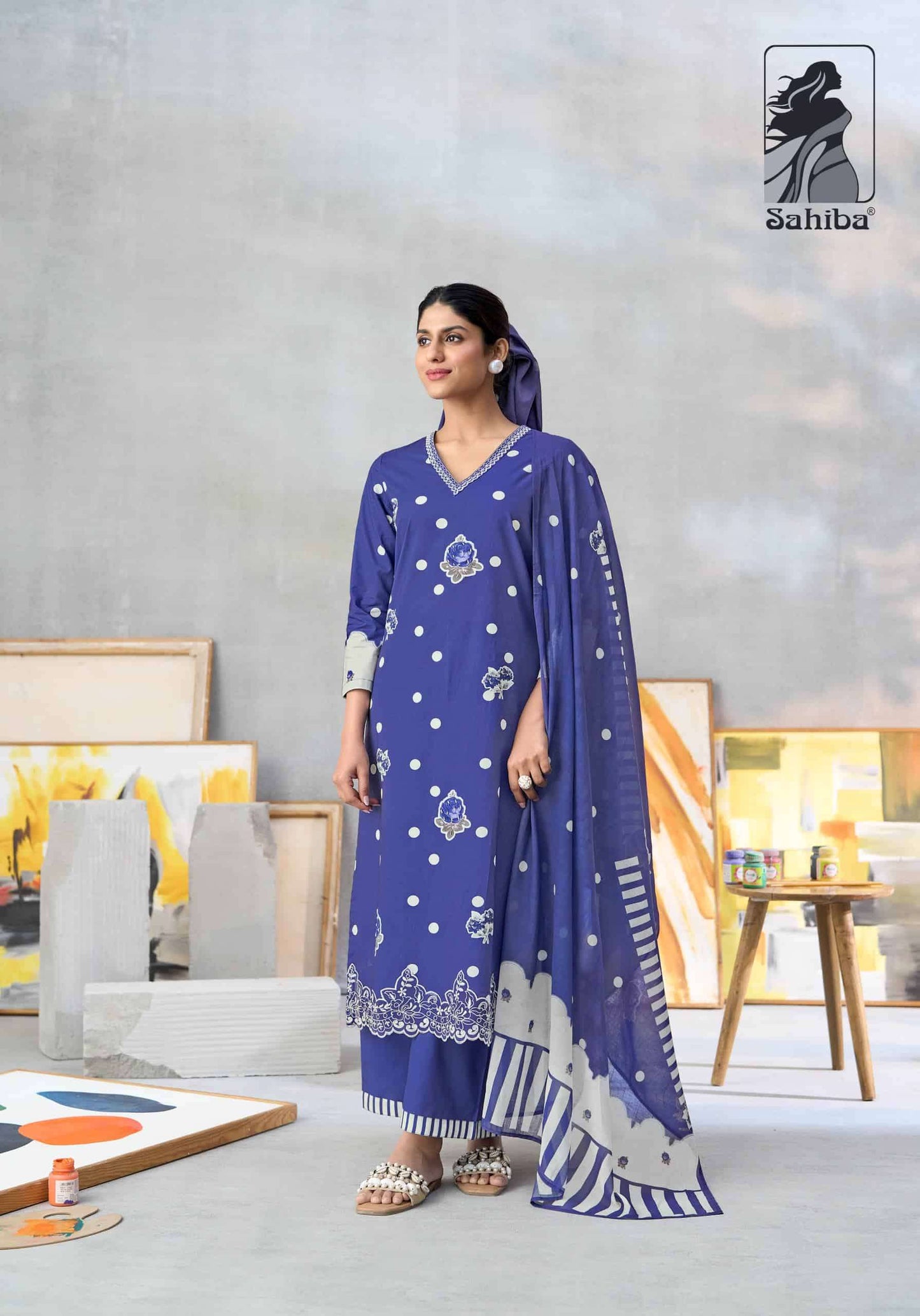 Sahiba Rang Roop Cotton Salwar Suit Set - Amrah Wholesale