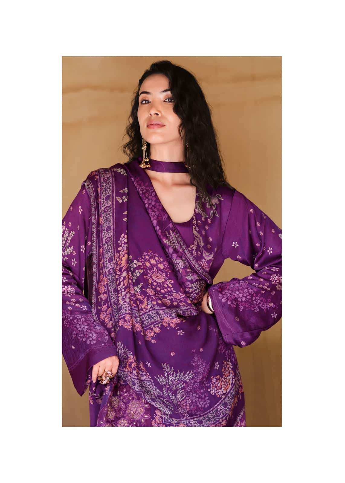 Sanaz Nazaara Viscose Muslin Dress Material