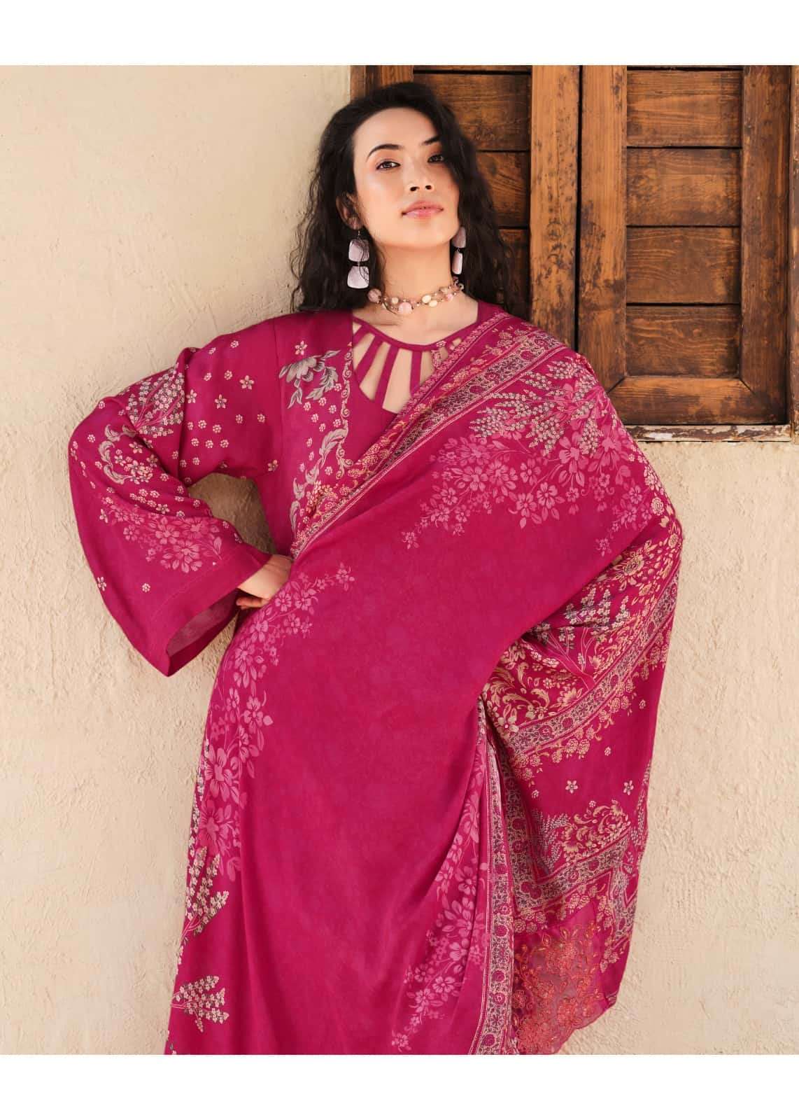 Sanaz Nazaara Viscose Muslin Dress Material