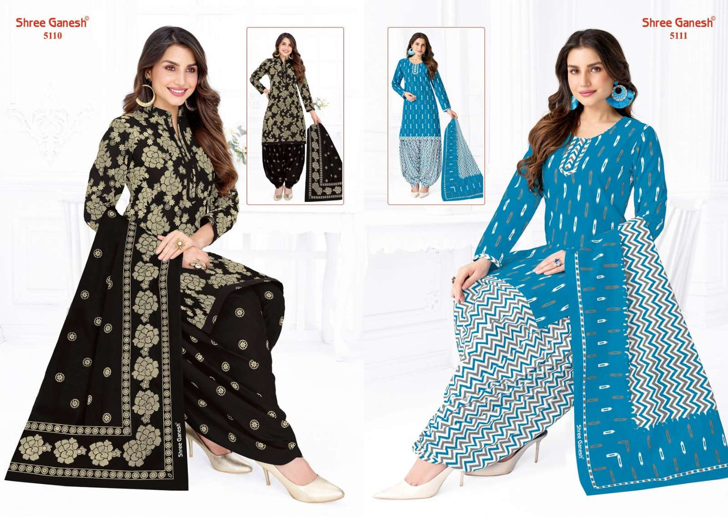 Shree Ganesh Hansika Vol 31 Cotton Printed Dress Material