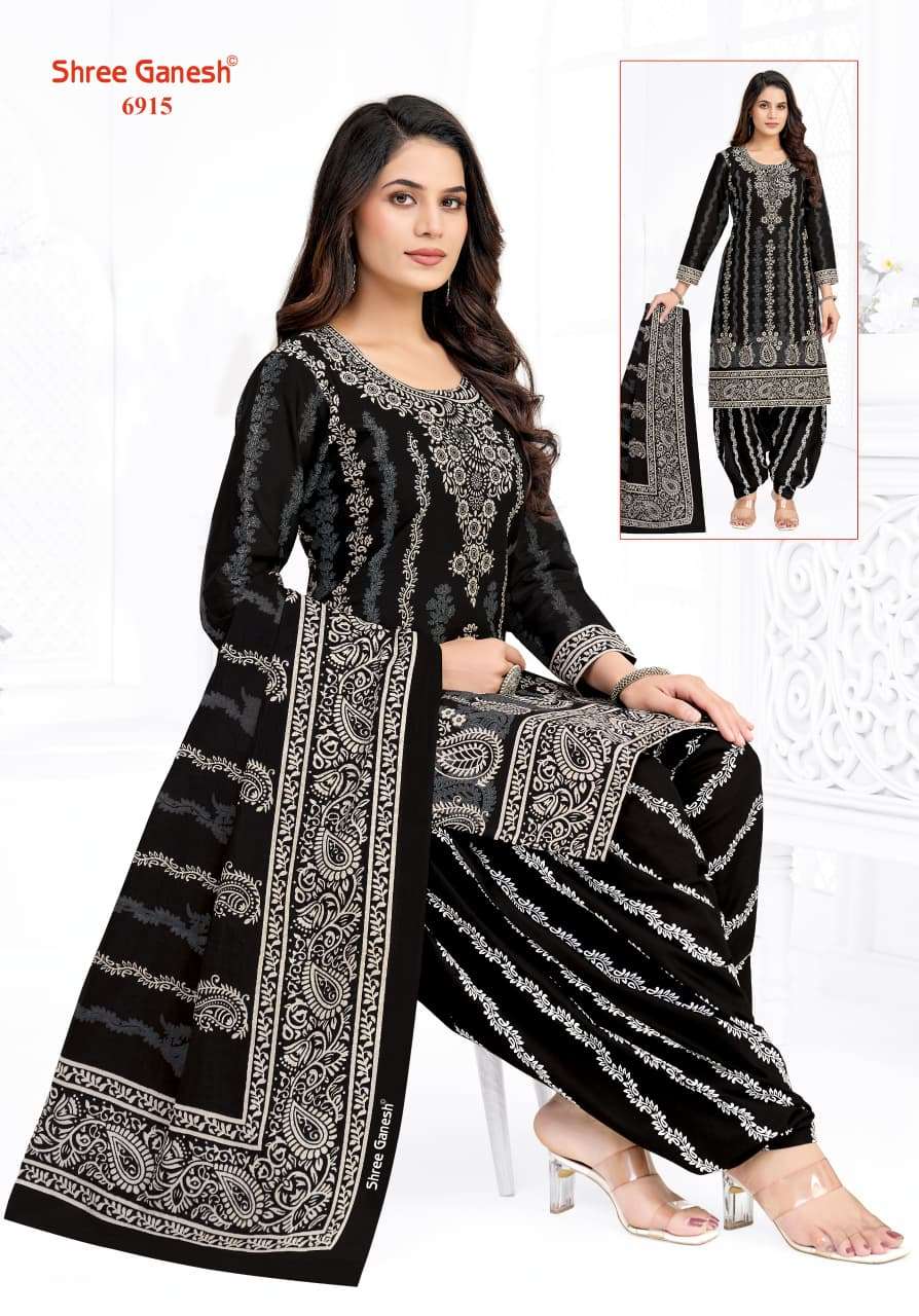 Shree Ganesh Panchi Vol 19 Pure Cotton Printed Dress Material
