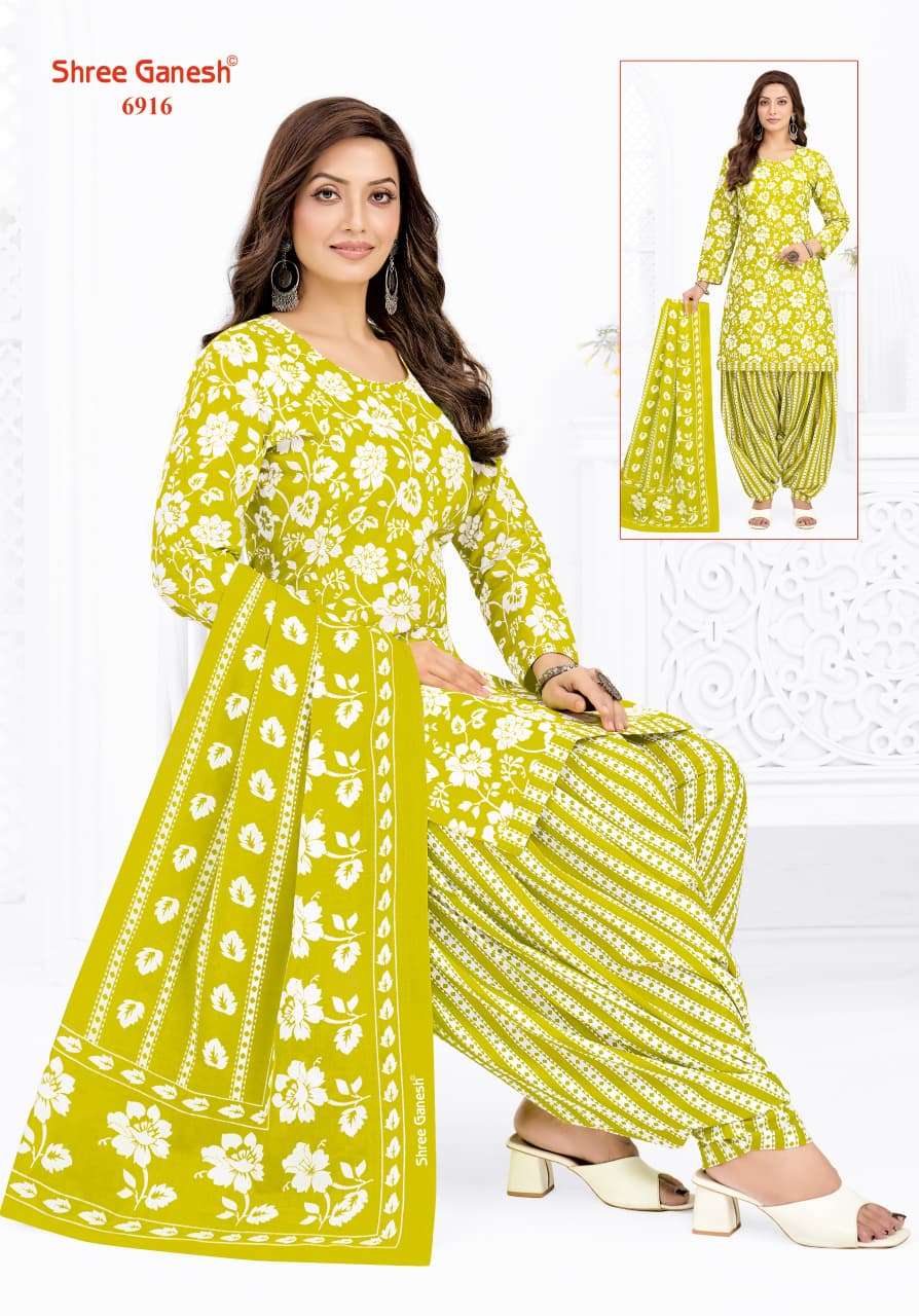 Shree Ganesh Panchi Vol 19 Pure Cotton Printed Dress Material