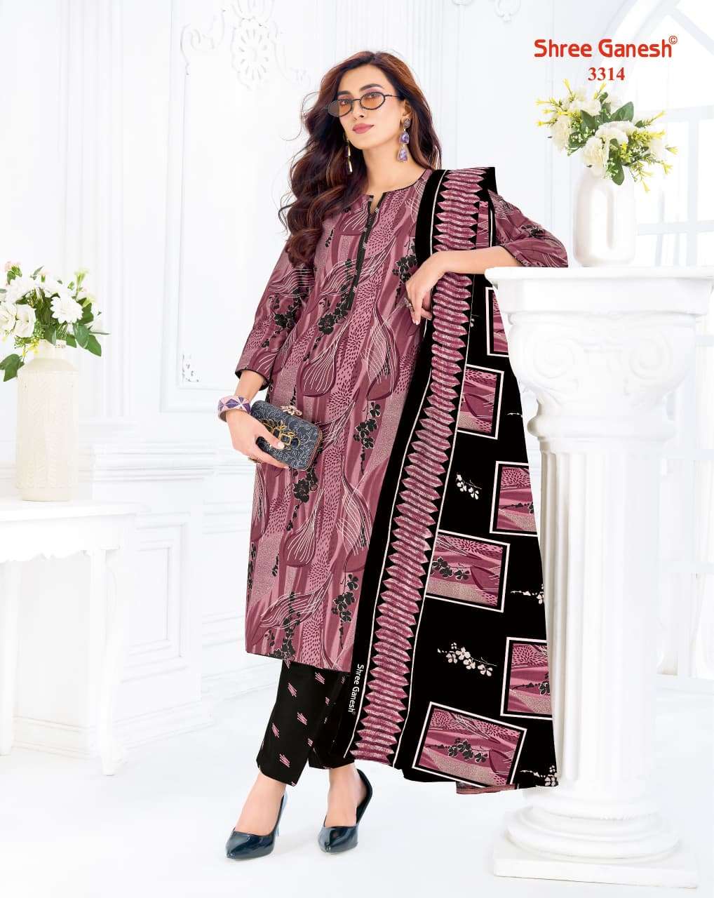 Shree Ganesh Samaiyra Vol 23 Pure Cotton Printed Dress Material