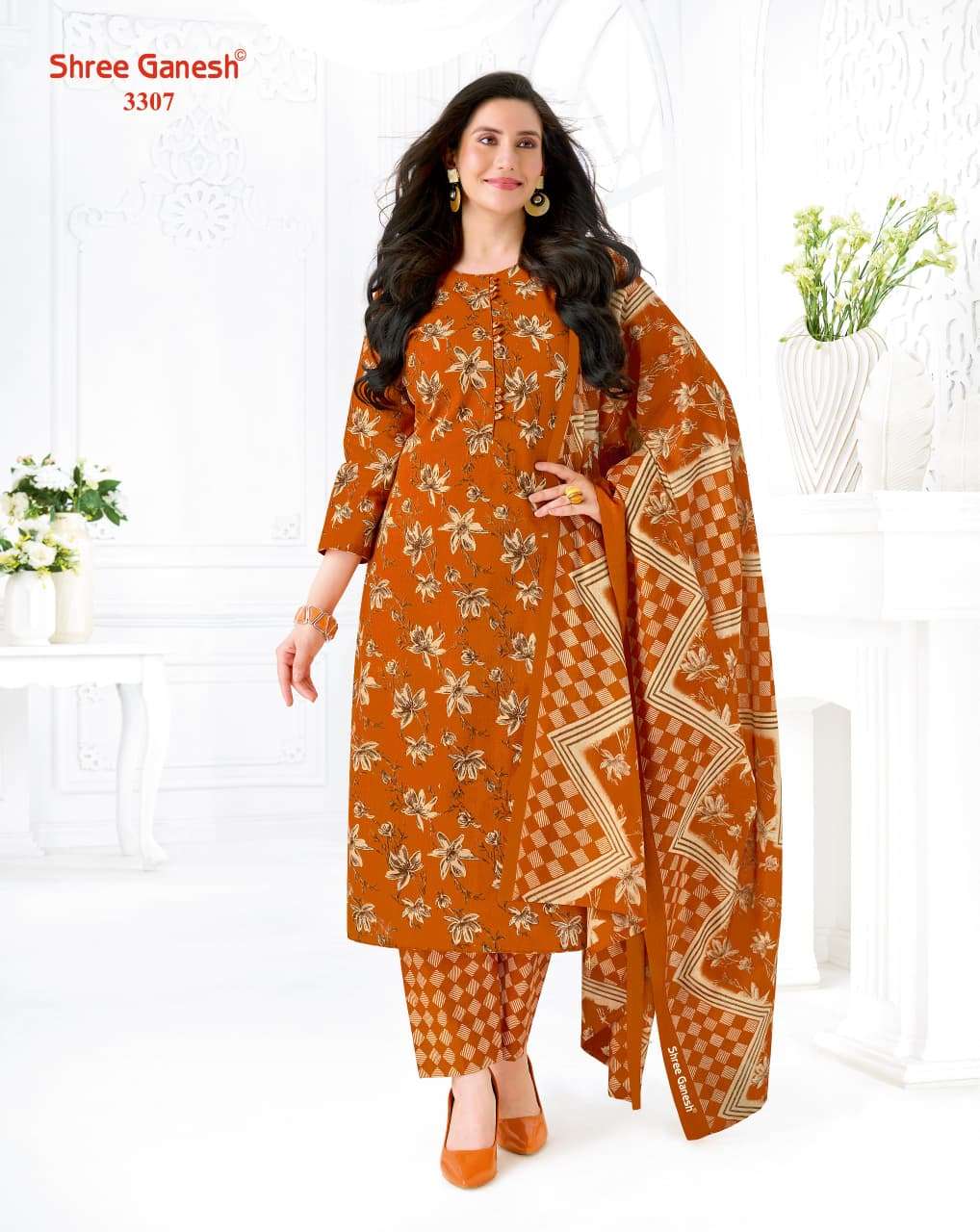 Shree Ganesh Samaiyra Vol 23 Pure Cotton Printed Dress Material