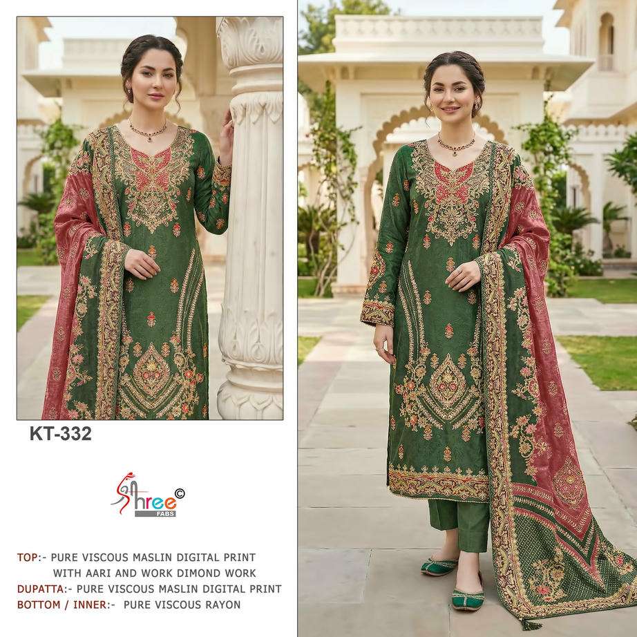 Shree Fab Kt - 332 - Amrah Wholesale