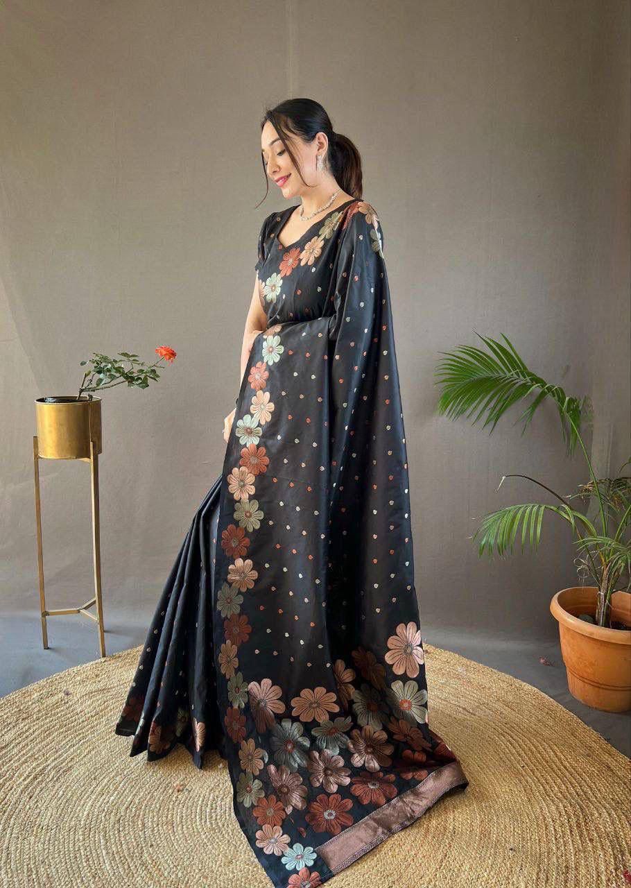 Soft Silk 6003 Saree - Amrah Wholesale