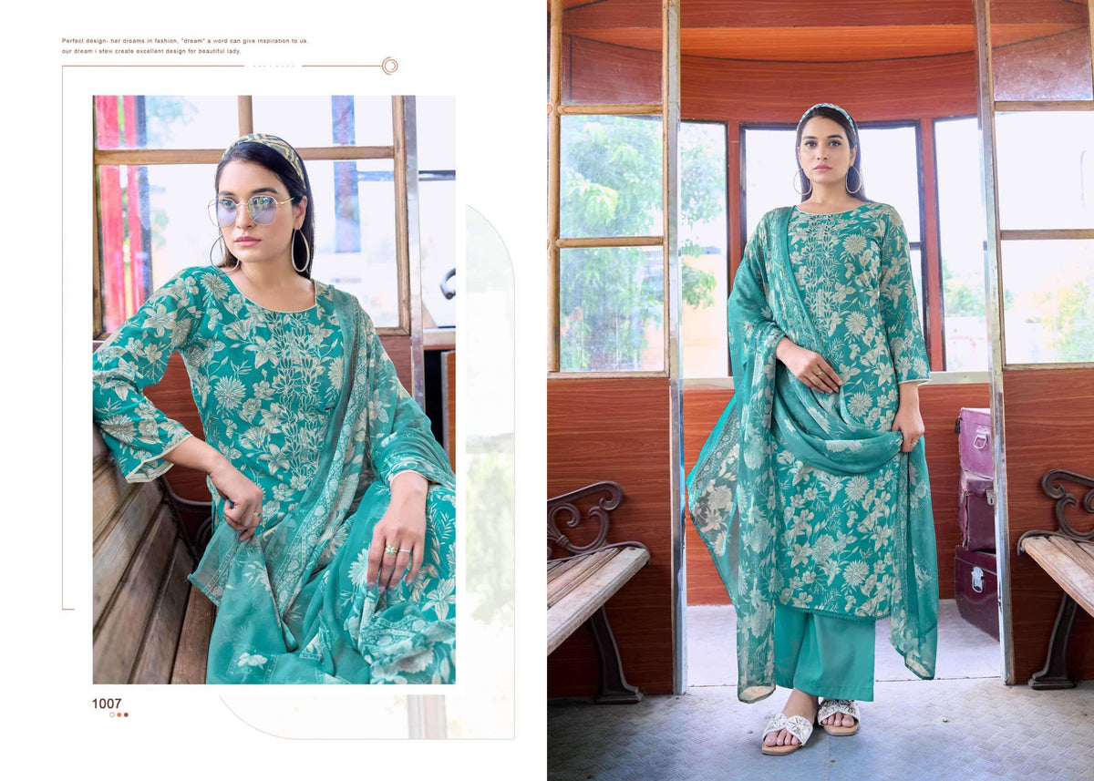 Supriya Fashion Soni Saloni Cotton Dress Material - Amrah Wholesale