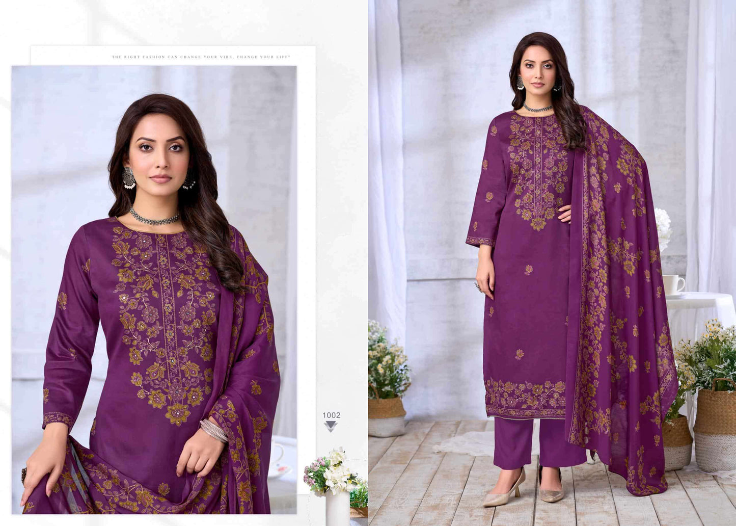 Supriya Fashion Sindoor Plus Dress Material Wholesale Catalogue - Amrah Wholesale