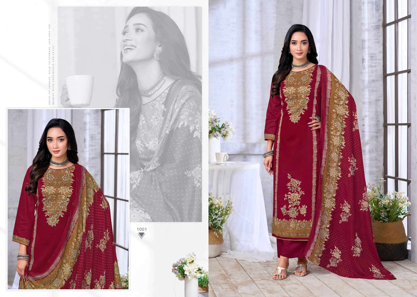 Supriya Fashion Sindoor Plus Dress Material Wholesale Catalogue - Amrah Wholesale
