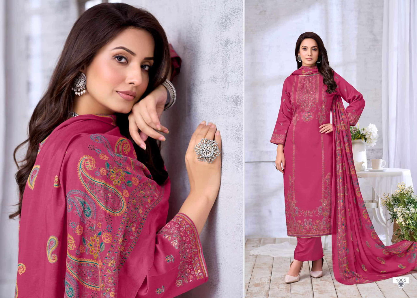 Supriya Fashion Sindoor Plus Dress Material Wholesale Catalogue - Amrah Wholesale