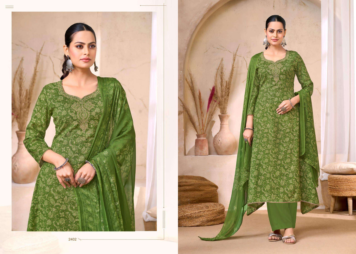 Supriya Fashion Soni Saloni Cotton Printed Dress Material - Amrah Wholesale