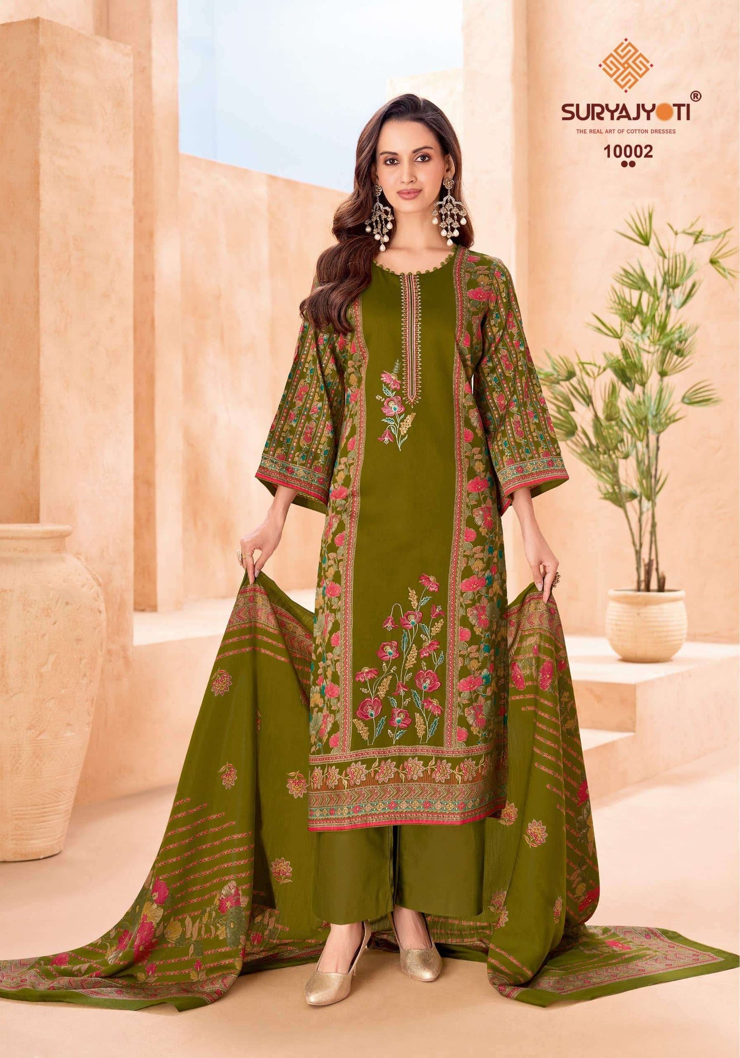 Suryajyoti Kaamini Vol 10 Fancy Jam Satin Salwar Suit Wholesale