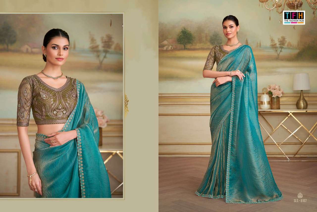 TFH Salsa Style Vol-05 Georgette Sarees