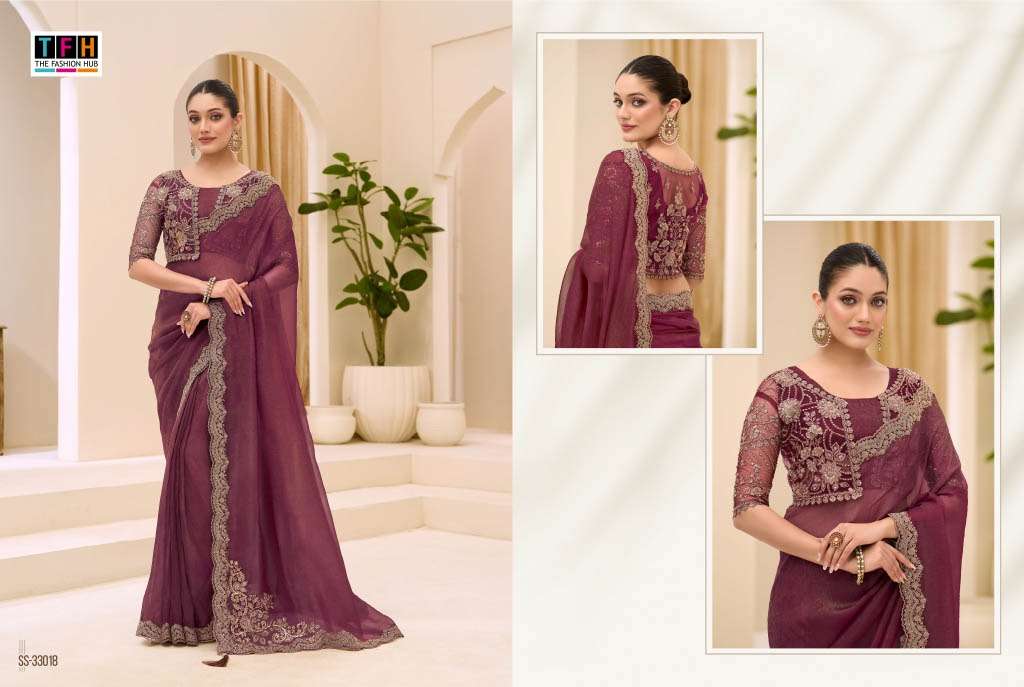 TFH Silver Screen Vol-23 Fancy Fabric Sarees