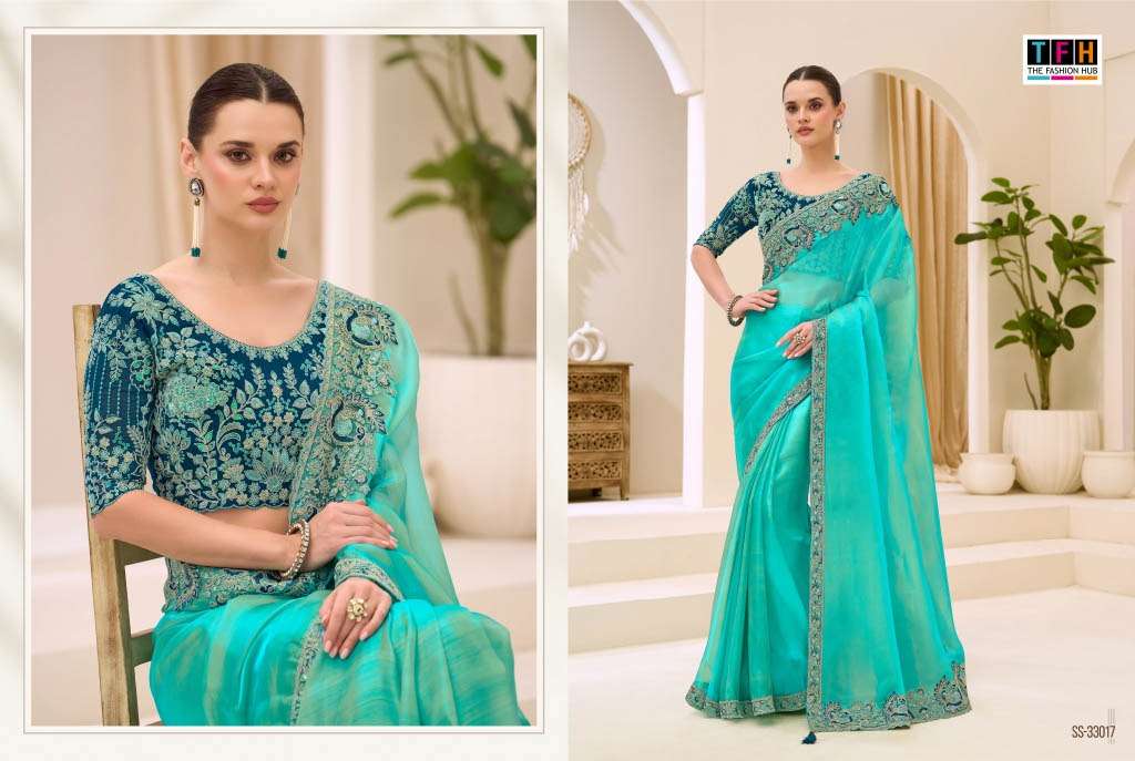 TFH Silver Screen Vol-23 Fancy Fabric Sarees