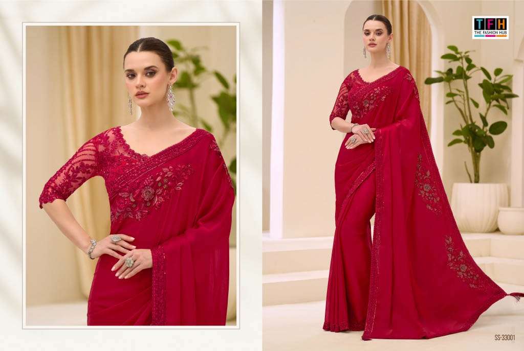 TFH Silver Screen Vol-23 Fancy Fabric Sarees