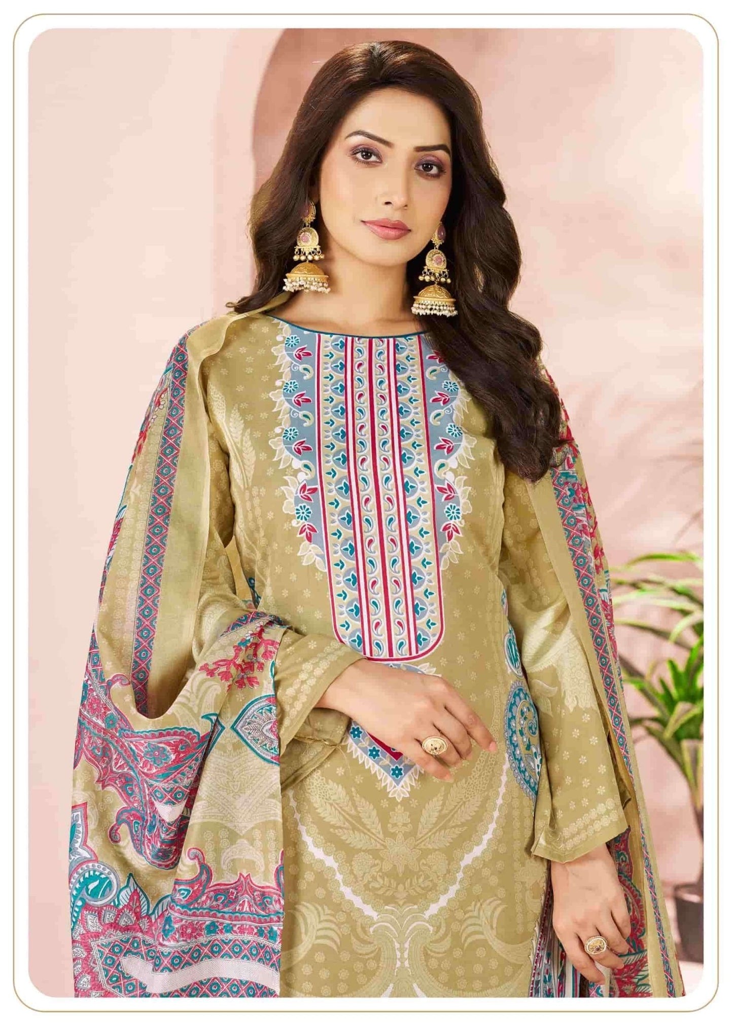 Vandana Creation Karachi King Vol 41 Cotton Pakistani Suit - Amrah Wholesale