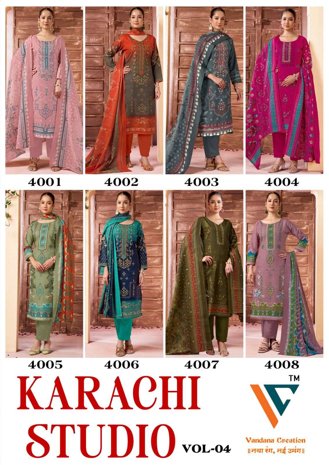 Vandana Creation Karachi Studio Vol-04