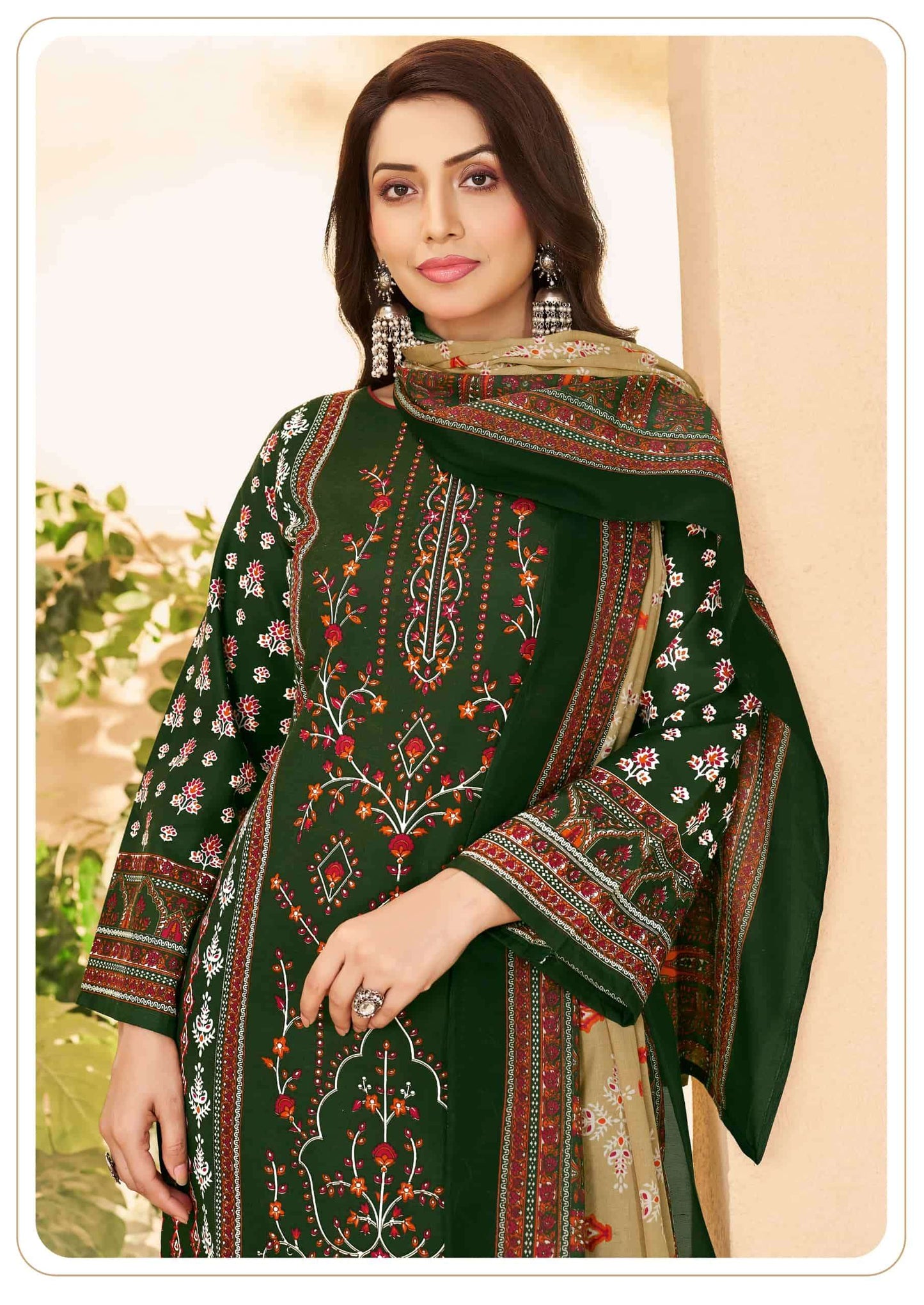 Vandana Creation Karachi Studio Vol 6 Printed Karachi Cotton Dress Material