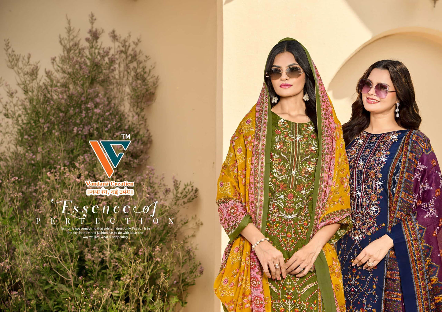 Vandana Creation Nagina Vol 13 Cotton Embroidered Dress Material Wholesale Price