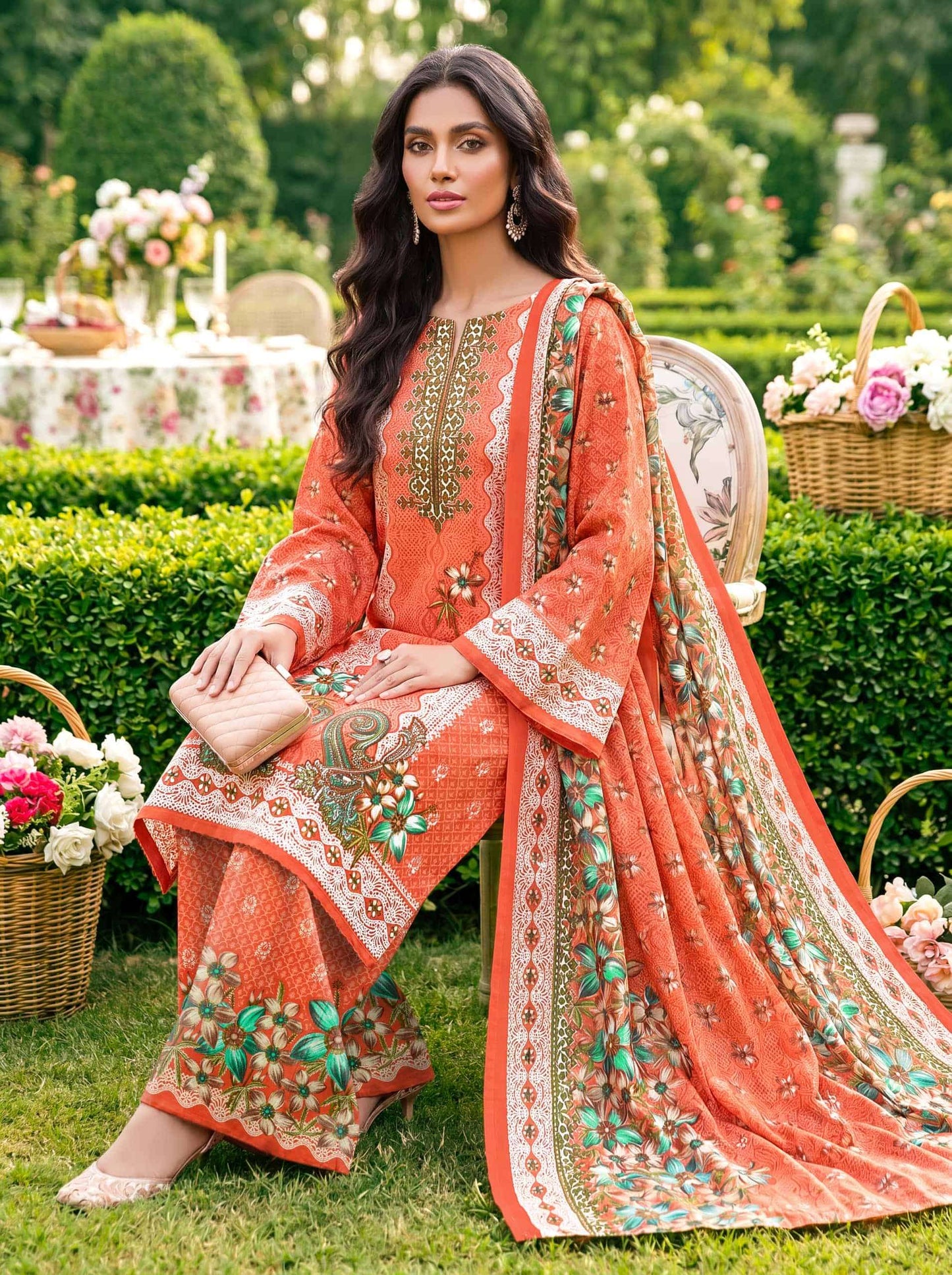 Vandana Creation Panghat Vol 10 Cotton Pakistani Print Dress Material