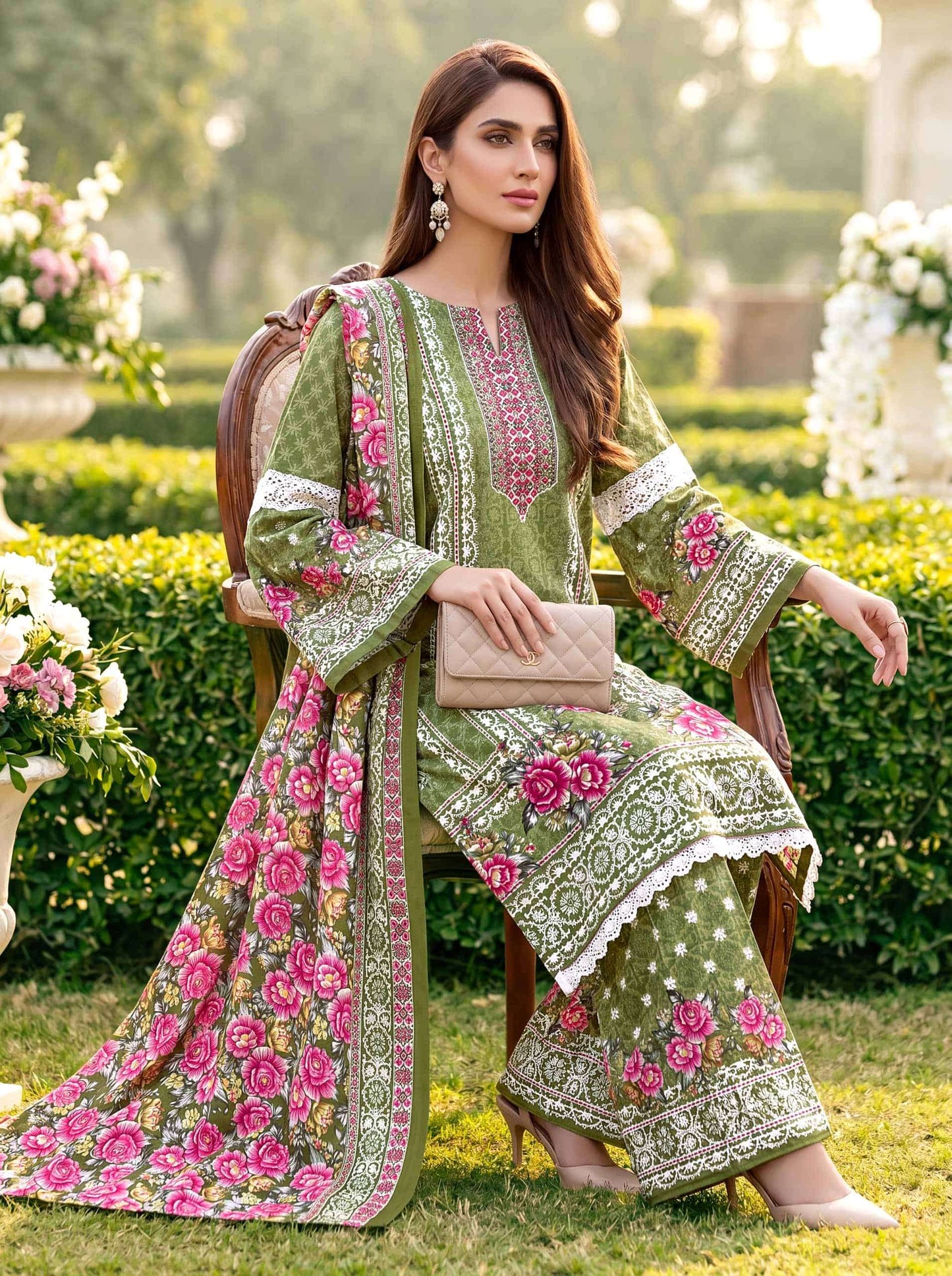 Vandana Creation Panghat Vol 10 Cotton Pakistani Print Dress Material