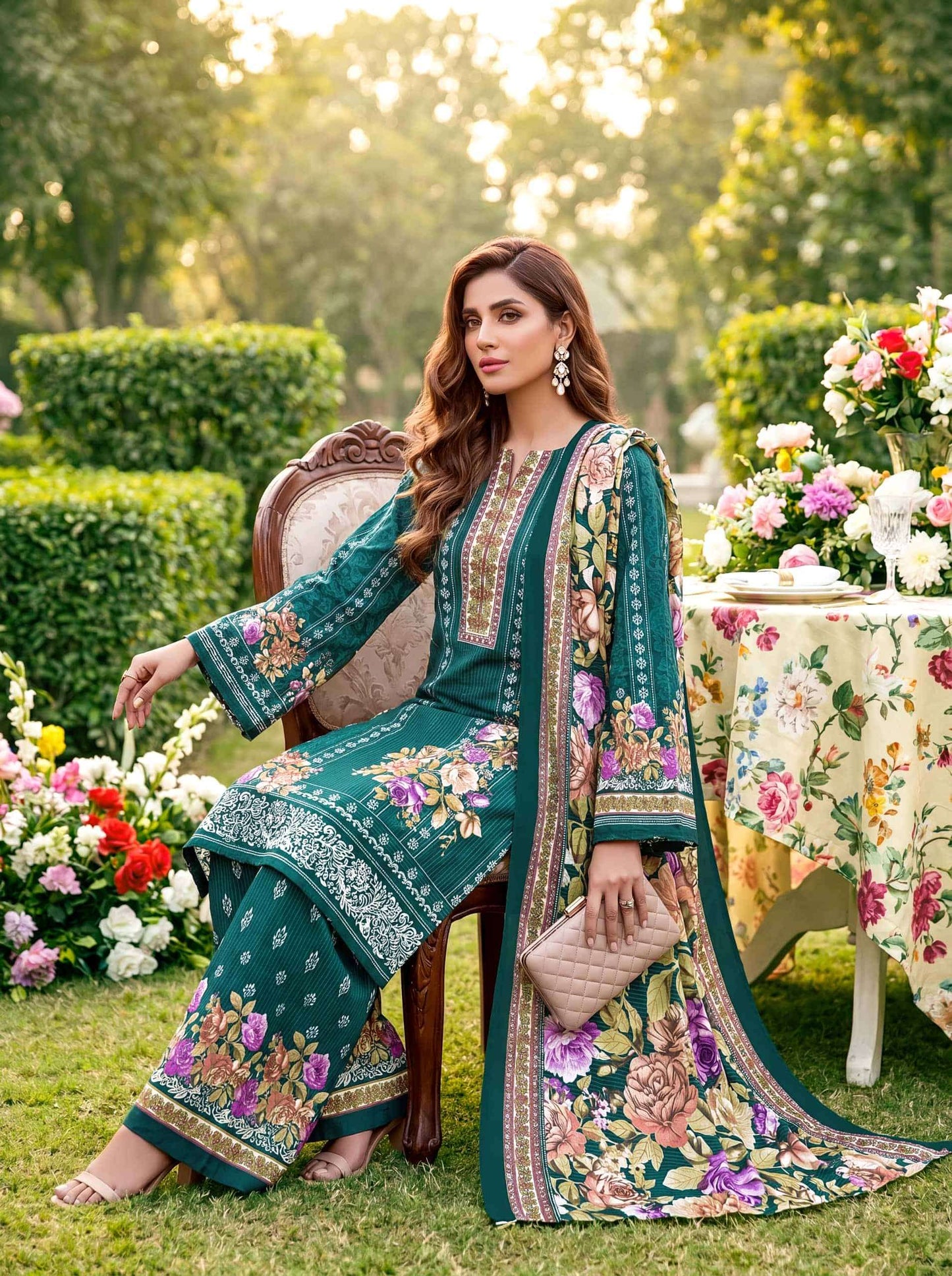 Vandana Creation Panghat Vol 10 Cotton Pakistani Print Dress Material