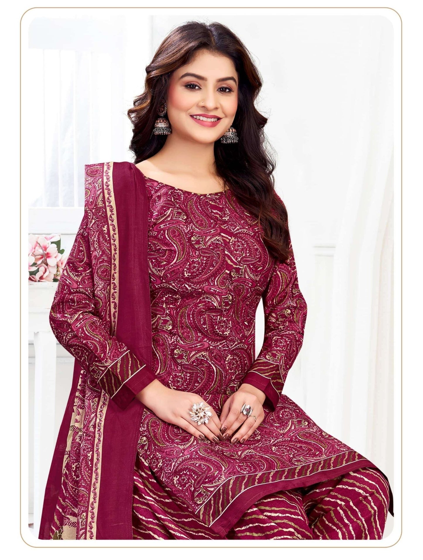 Vandana Fashion Nayra Vol 33 Cotton Printed Dress Material - Amrah Wholesale