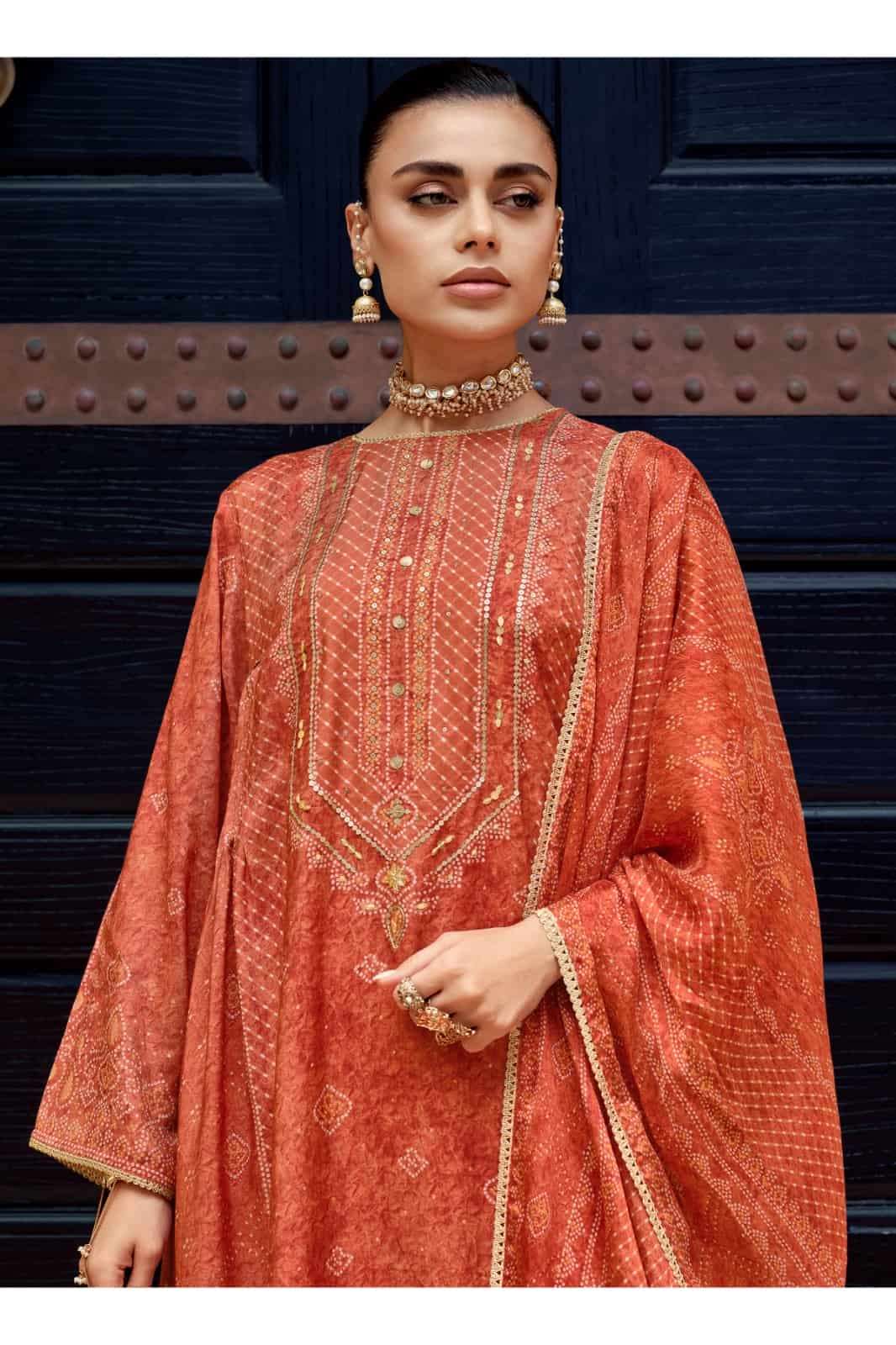 Varsha Fashion Aangan Muslin Dress Material - Amrah Wholesale