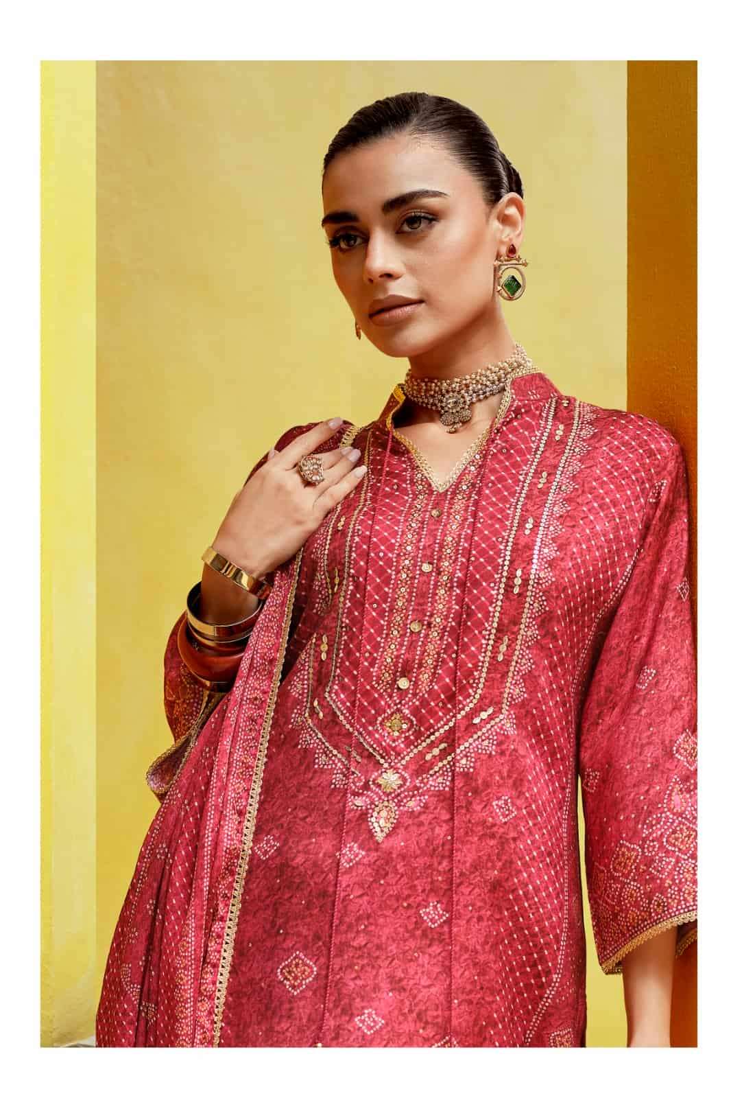 Varsha Fashion Aangan Muslin Dress Material - Amrah Wholesale