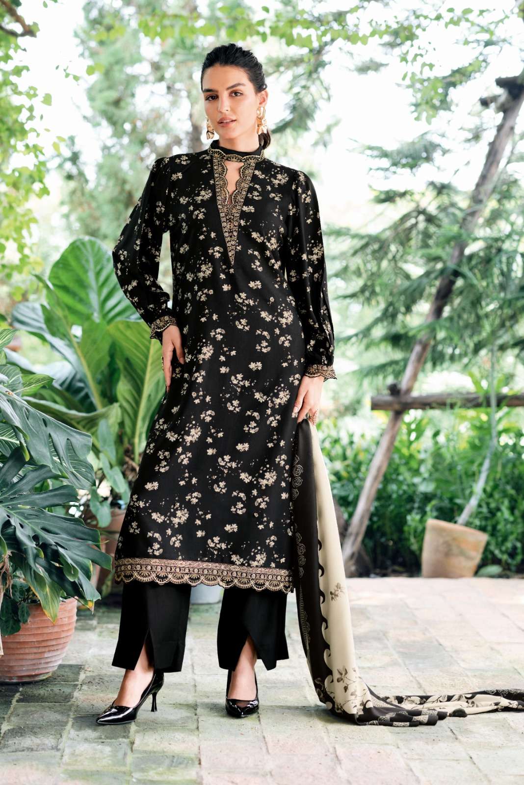 Varsha Alicia Fine Cotton Dress Material - Amrah Wholesale