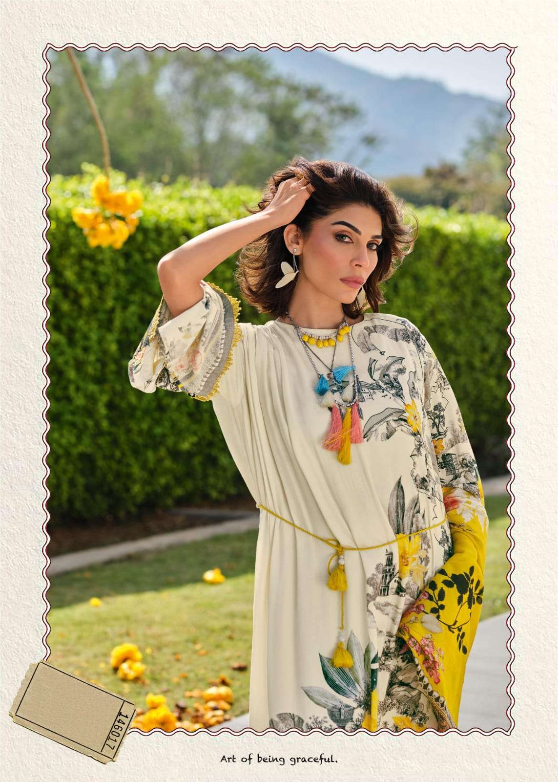 Varsha Fashion Artisan Story Premium Lawn Cotton Designer Salwar Suit Set