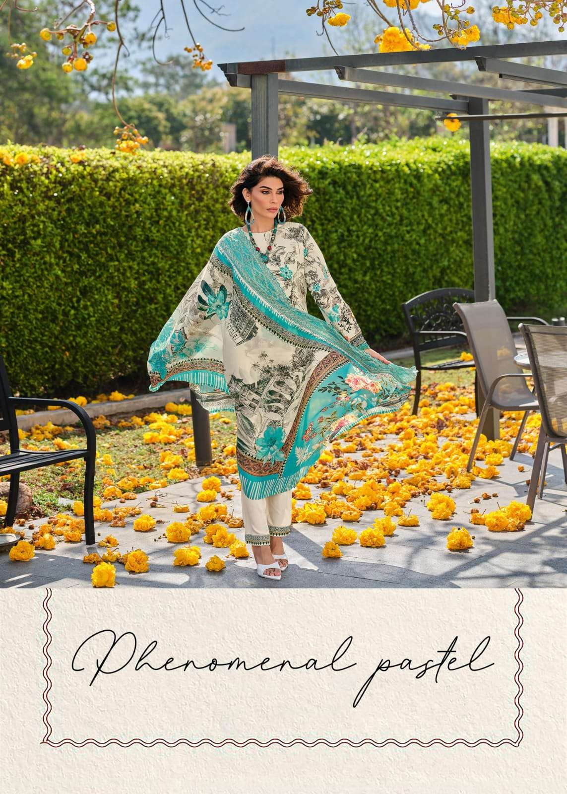 Varsha Fashion Artisan Story Premium Lawn Cotton Designer Salwar Suit Set