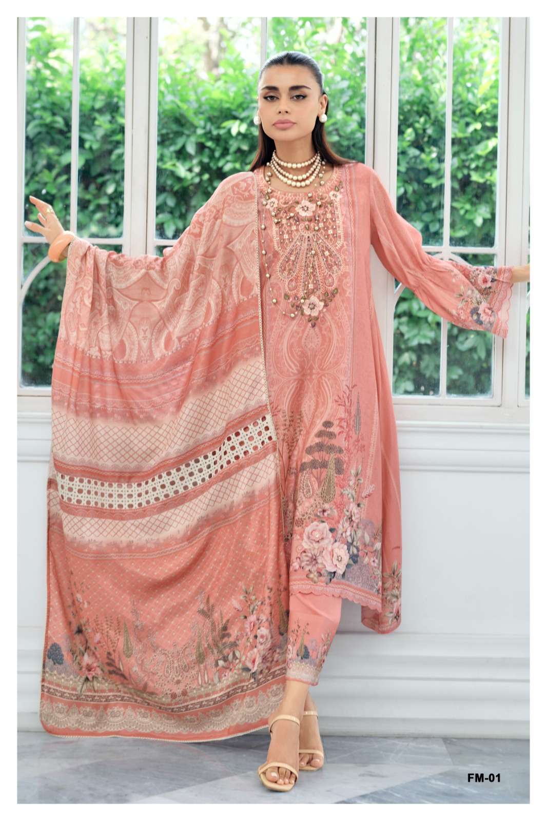 Varsha Fashion Falaknuma Dress Material Wholesale Catalogue - Amrah Wholesale