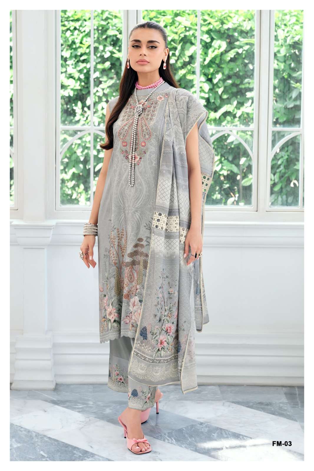 Varsha Fashion Falaknuma Dress Material Wholesale Catalogue - Amrah Wholesale