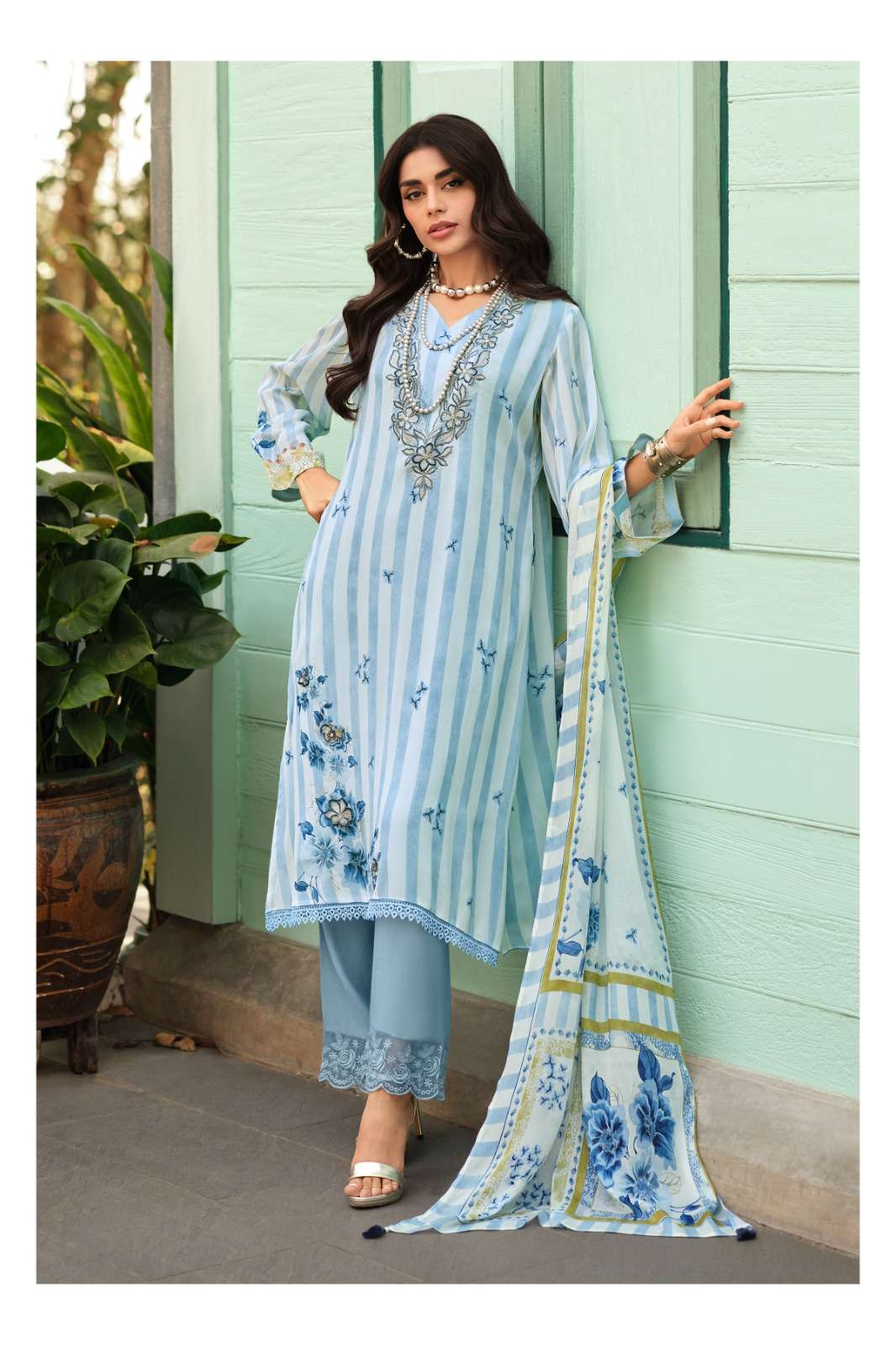 Varsha Fashion Dance Dress Material Wholesale Catalogue - Amrah Wholesale