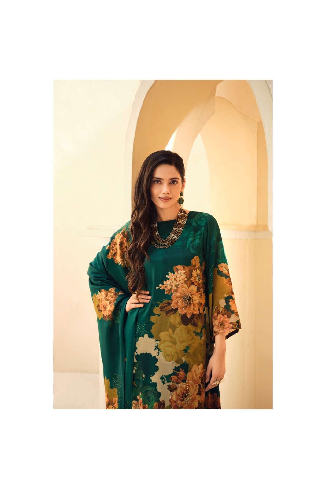 Varsha Fashion Gulisataan Diaries Viscose Muslin Dress Material - Amrah Wholesale