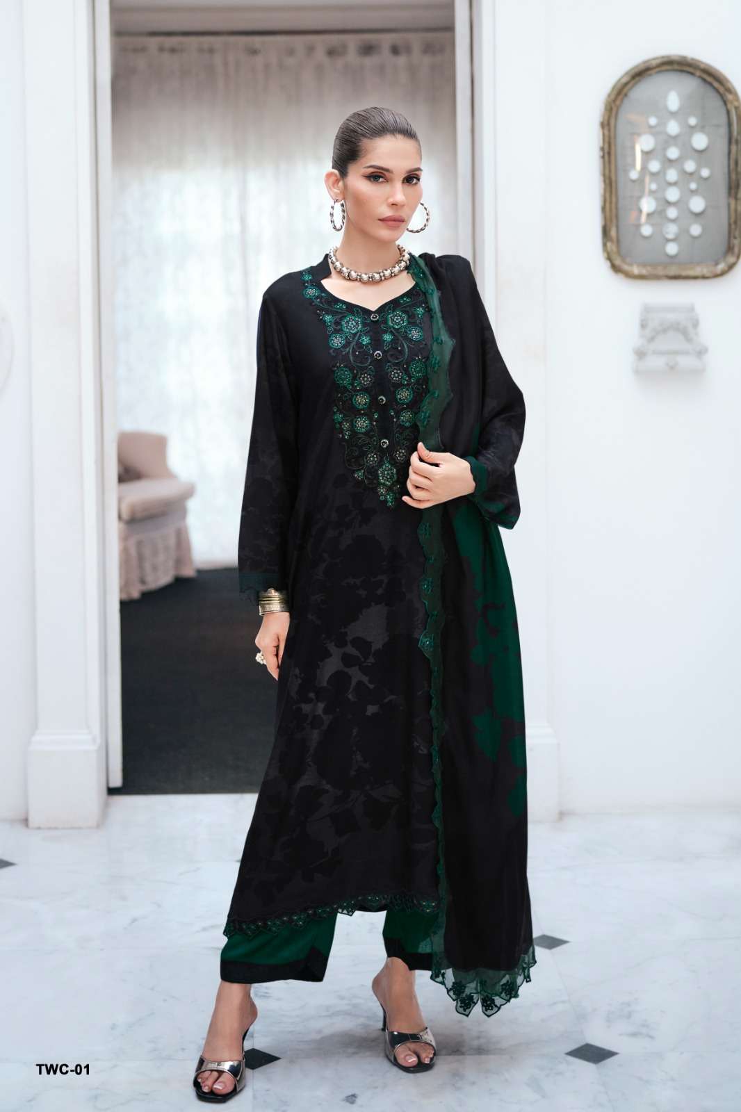 Varsha Fashion The Wow Collection Premium Muslin Dress Material