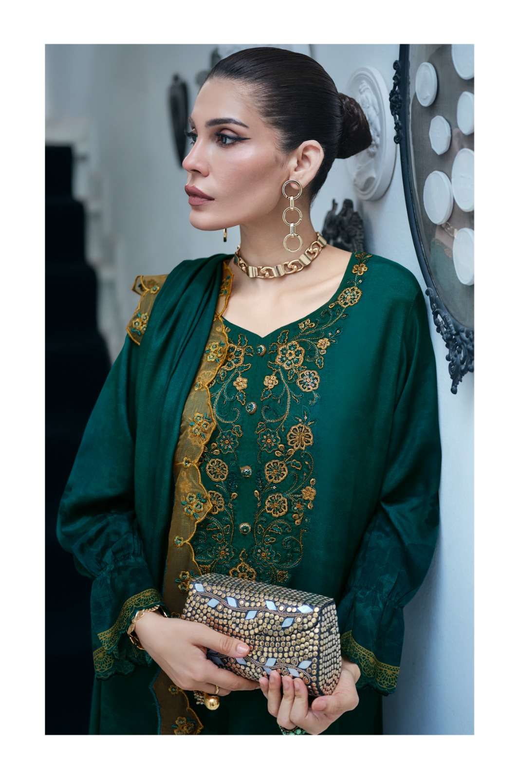 Varsha Fashion The Wow Collection Premium Muslin Dress Material