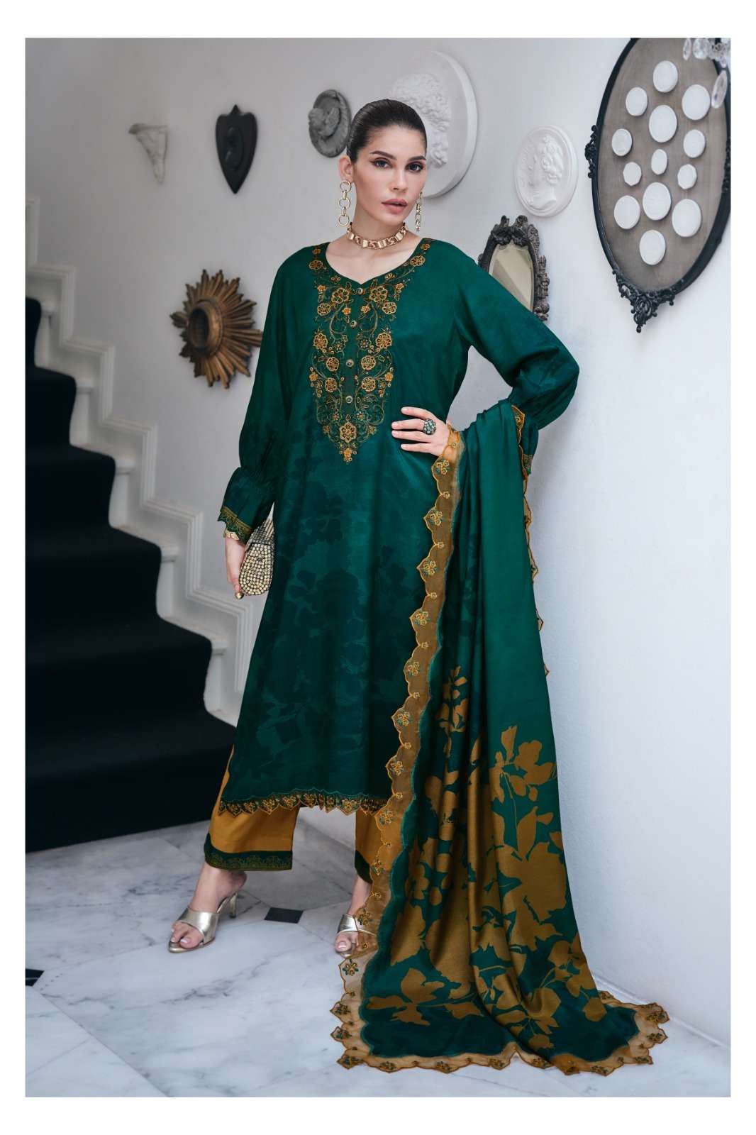 Varsha Fashion The Wow Collection Premium Muslin Dress Material