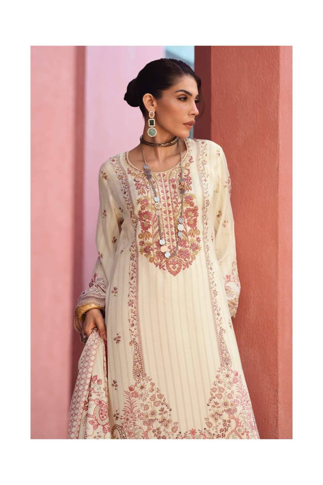 Varsha Jashn Dress Material Wholesale Catalogue - Amrah Wholesale