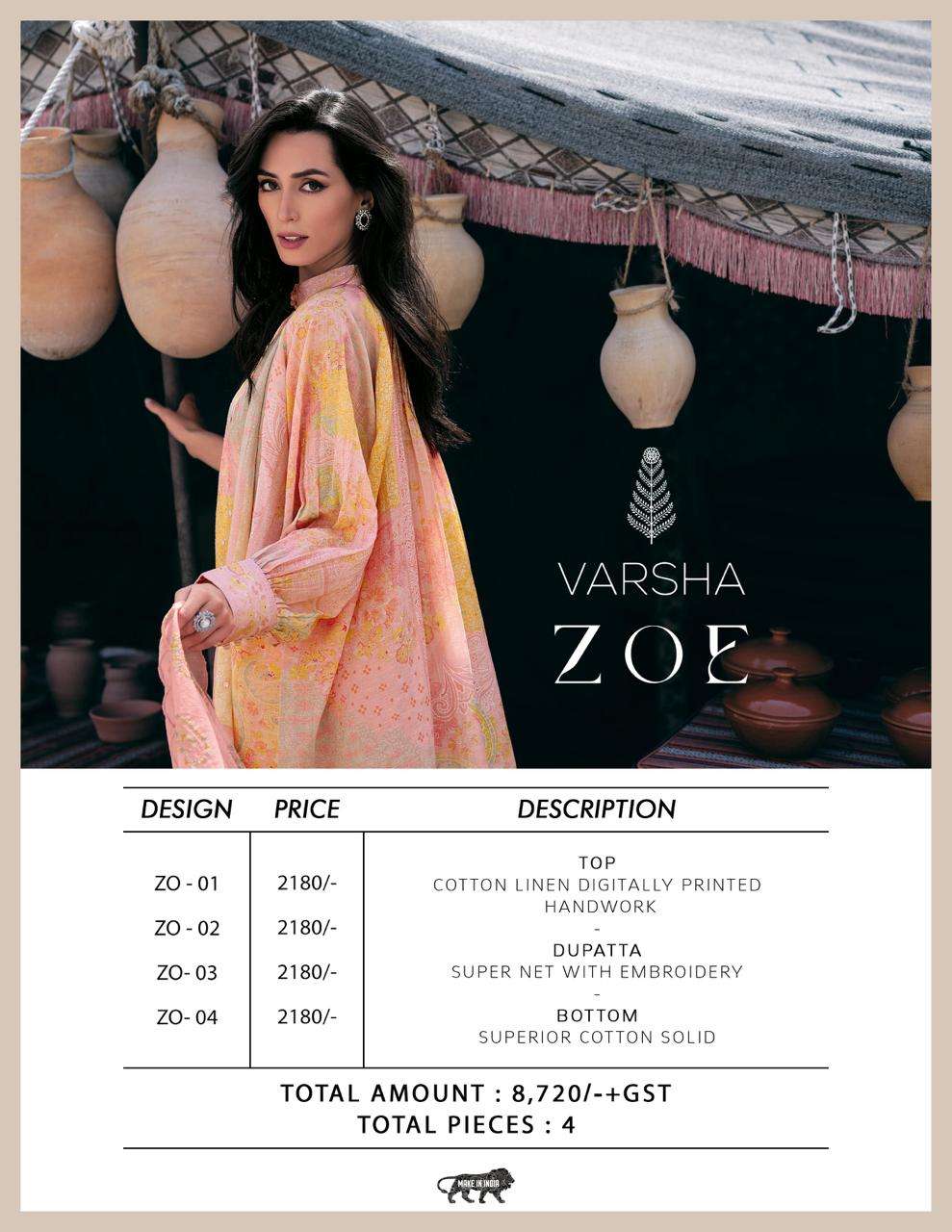 Varsha Zoe - Amrah Wholesale