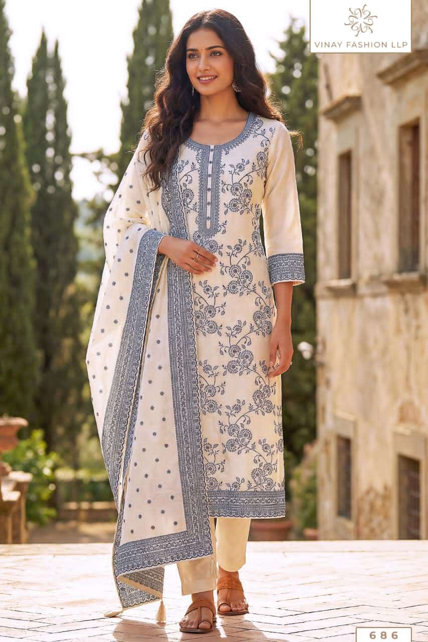 Vinay Fashion Pearl Cotton - Amrah Wholesale