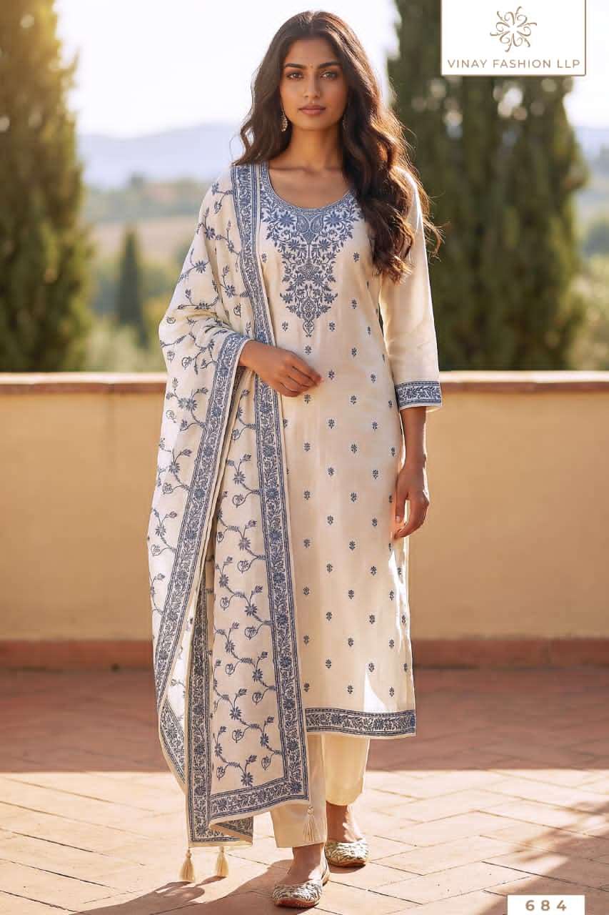 Vinay Fashion Pearl Cotton - Amrah Wholesale