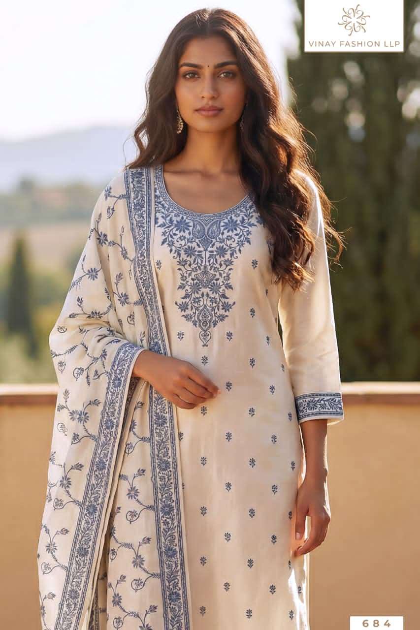 Vinay Fashion Pearl Cotton - Amrah Wholesale