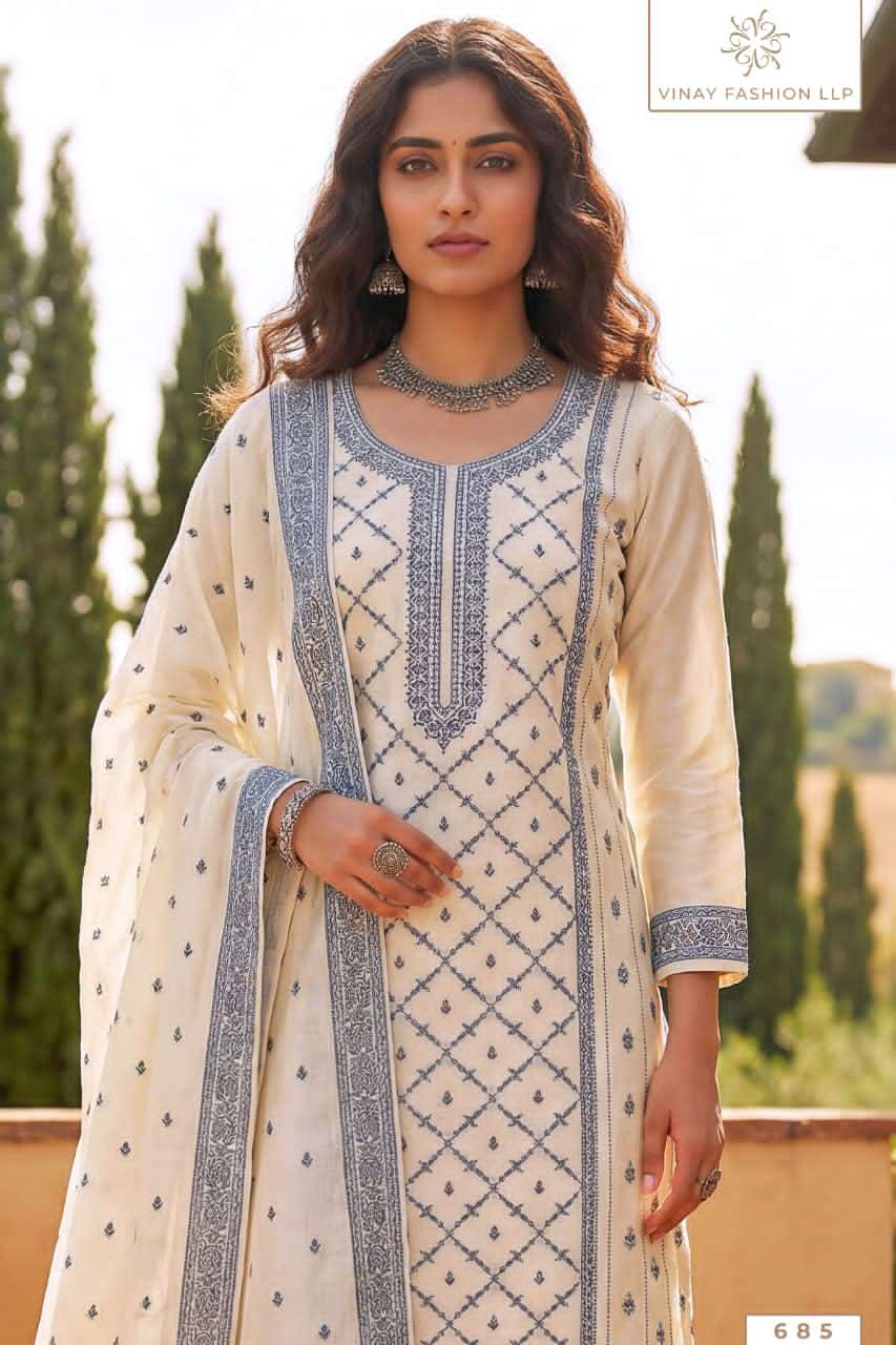 Vinay Fashion Pearl Cotton - Amrah Wholesale
