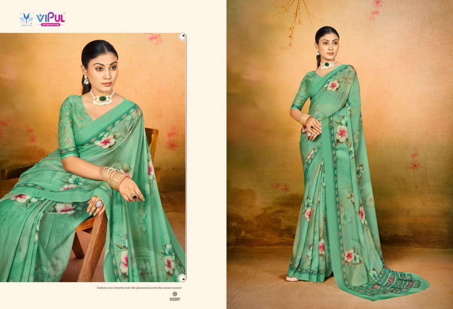 Vipul Fashion Siddhi Vol 2 Premium Weightless Saree Collection