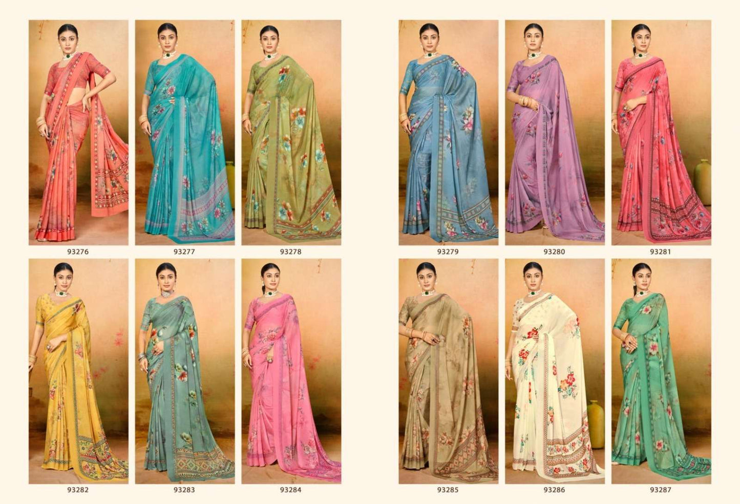 Vipul Fashion Siddhi Vol 2 Premium Weightless Saree Collection