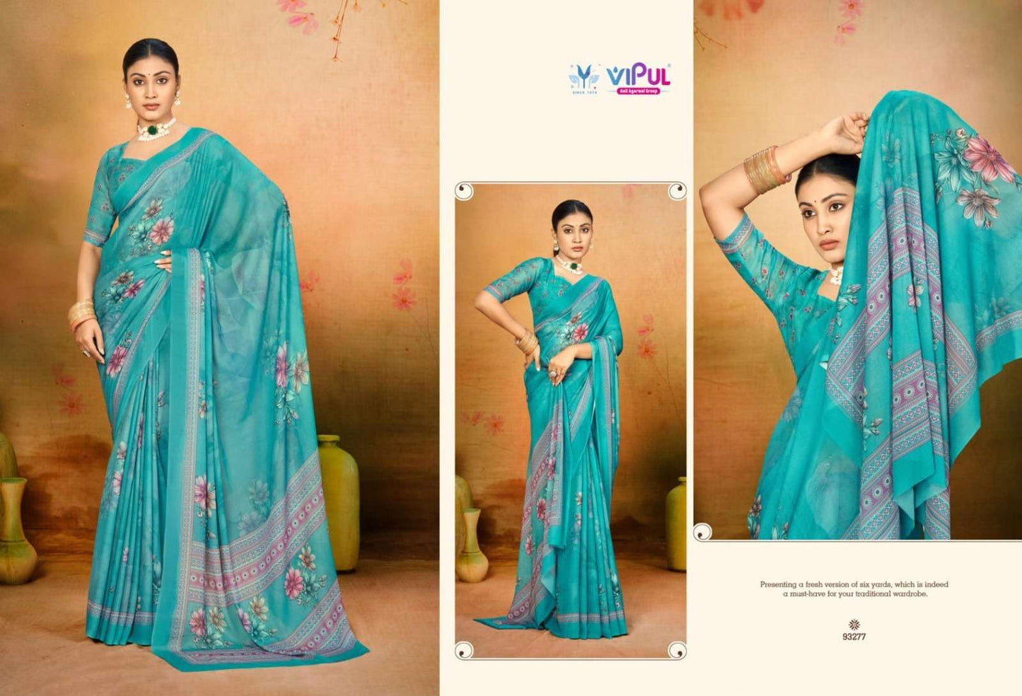 Vipul Fashion Siddhi Vol 2 Premium Weightless Saree Collection