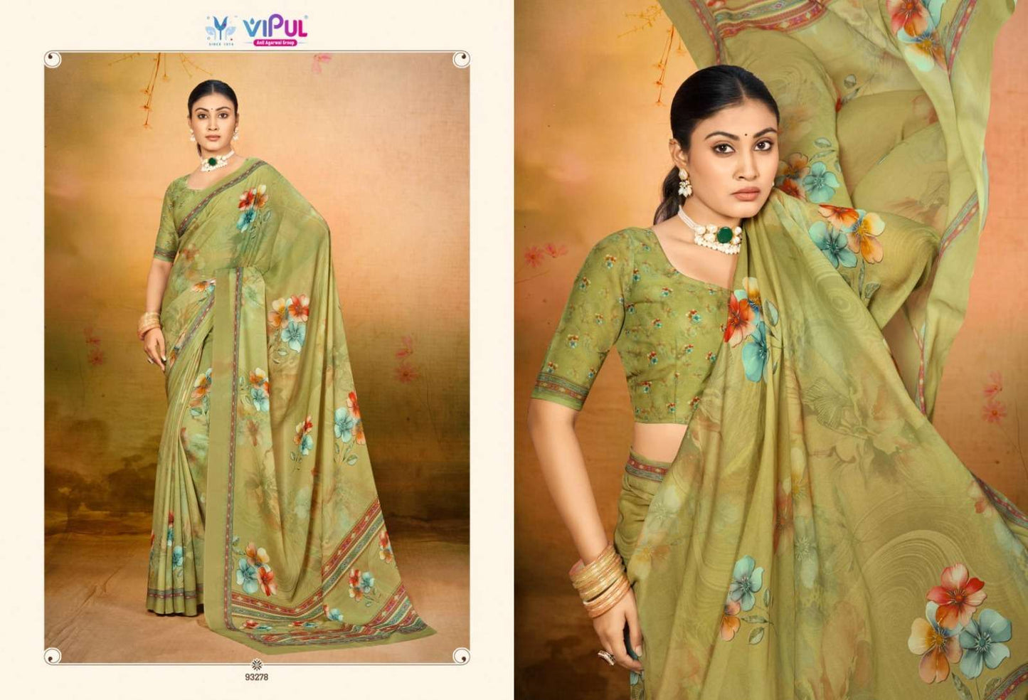 Vipul Fashion Siddhi Vol 2 Premium Weightless Saree Collection
